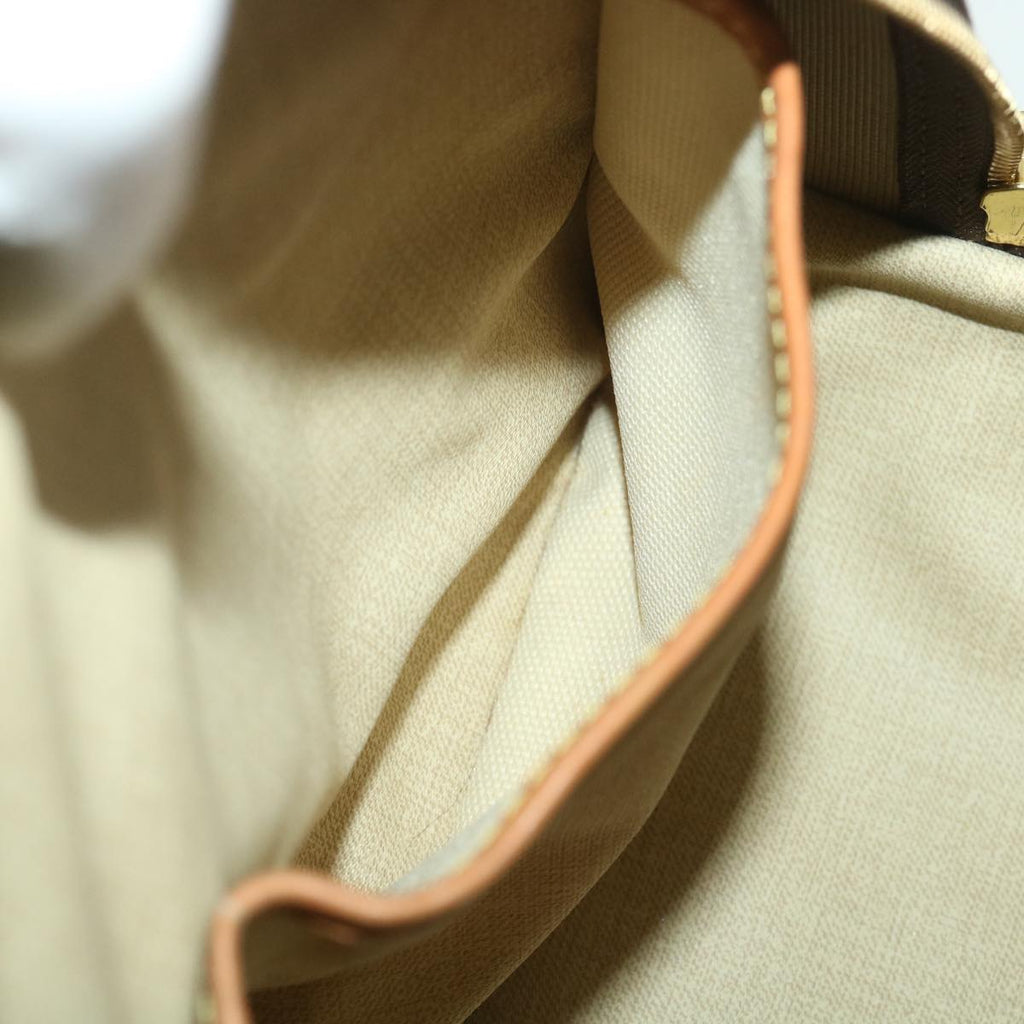 Louis Vuitton Brown Canvas Trouville handbag bag