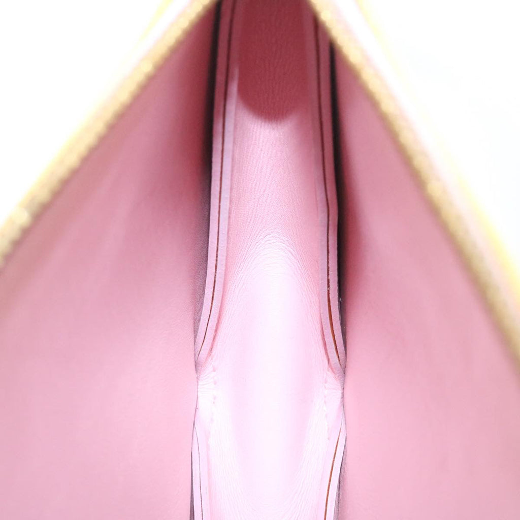 Louis Vuitton Yellow Patent leather Lexington handbag bag