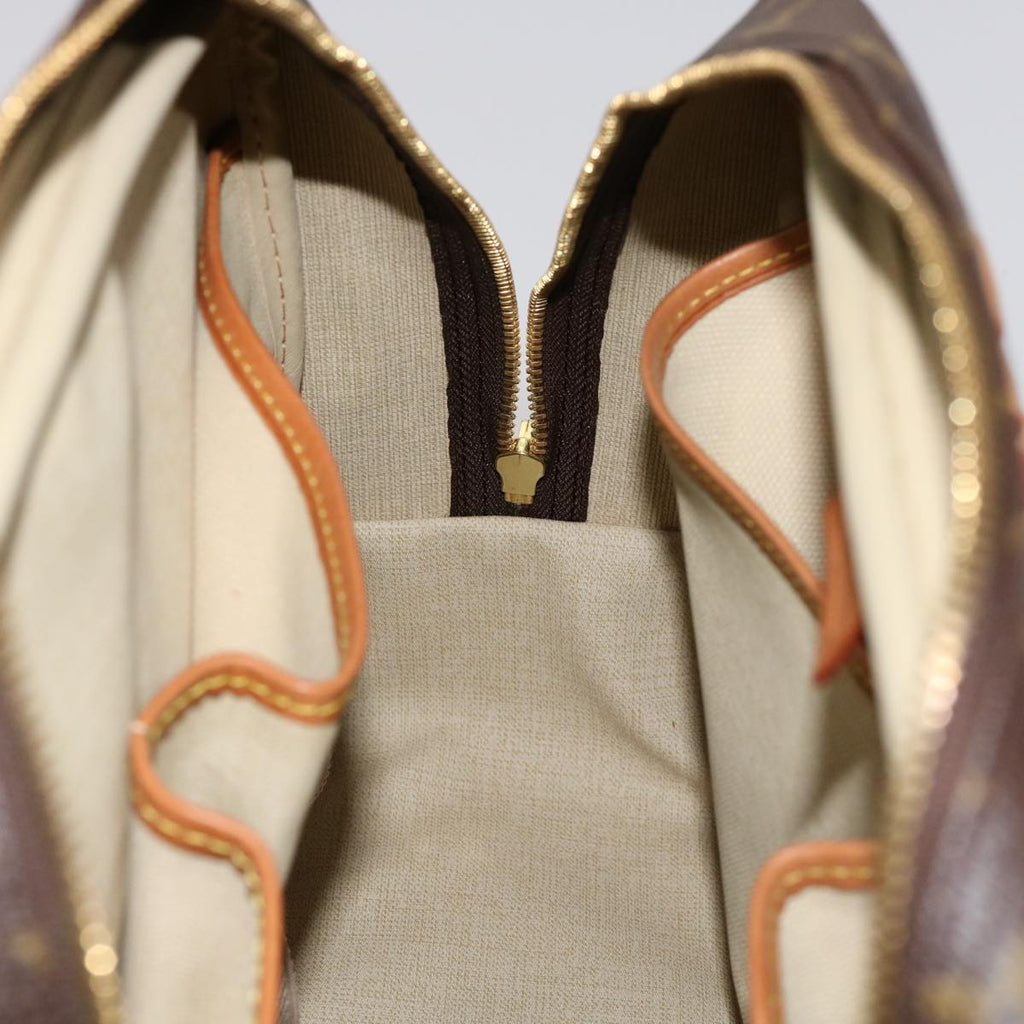 Louis Vuitton Brown Canvas Deauville handbag bag