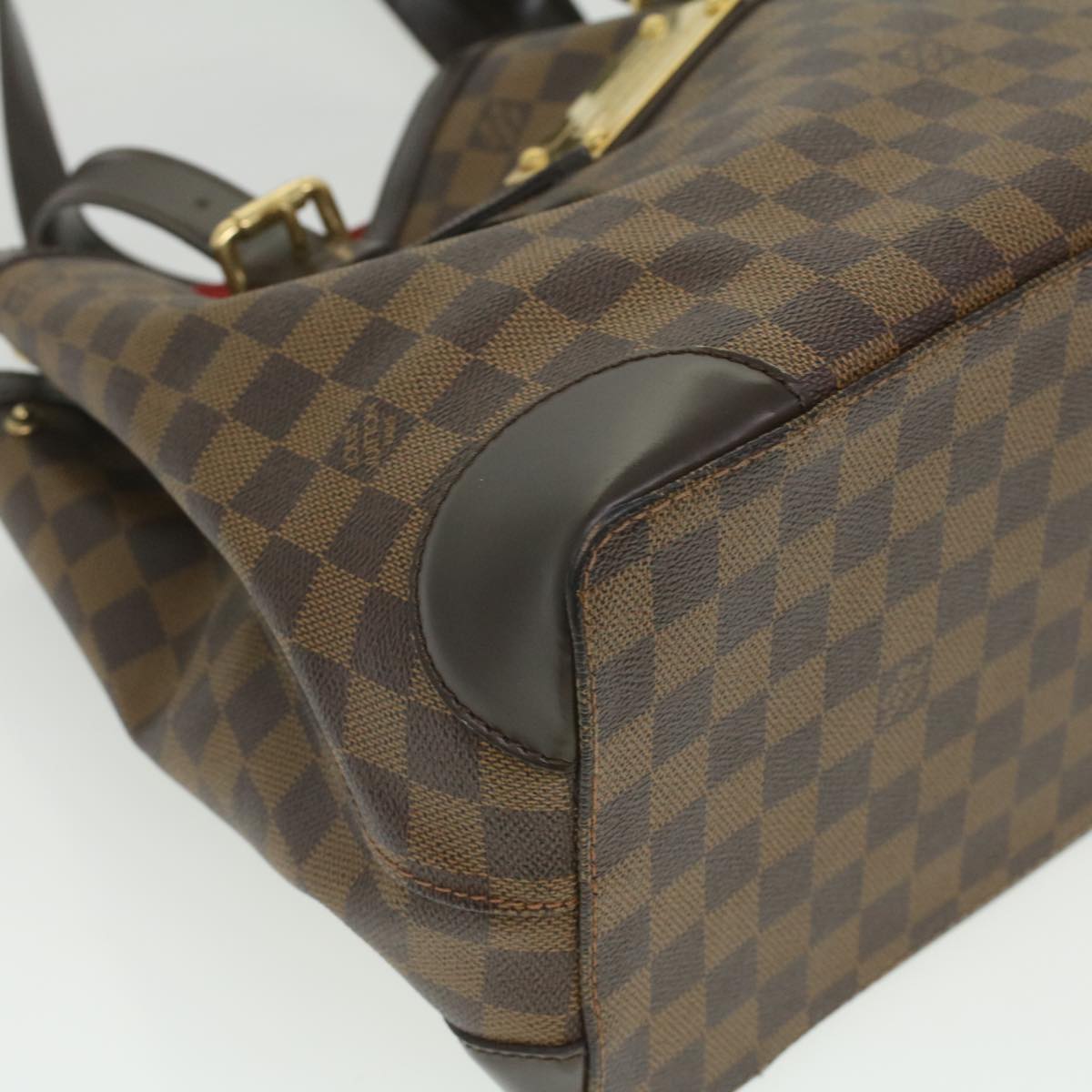 Louis Vuitton Brown Canvas Hampstead tote bag