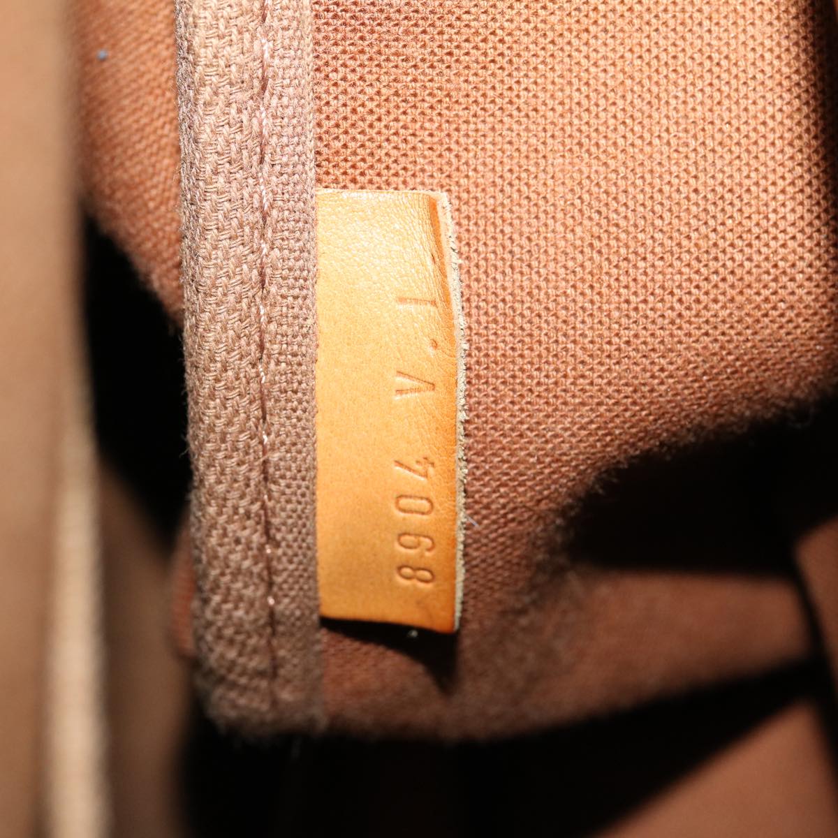 Louis Vuitton Brown Canvas Saumur 35 shoulder bag