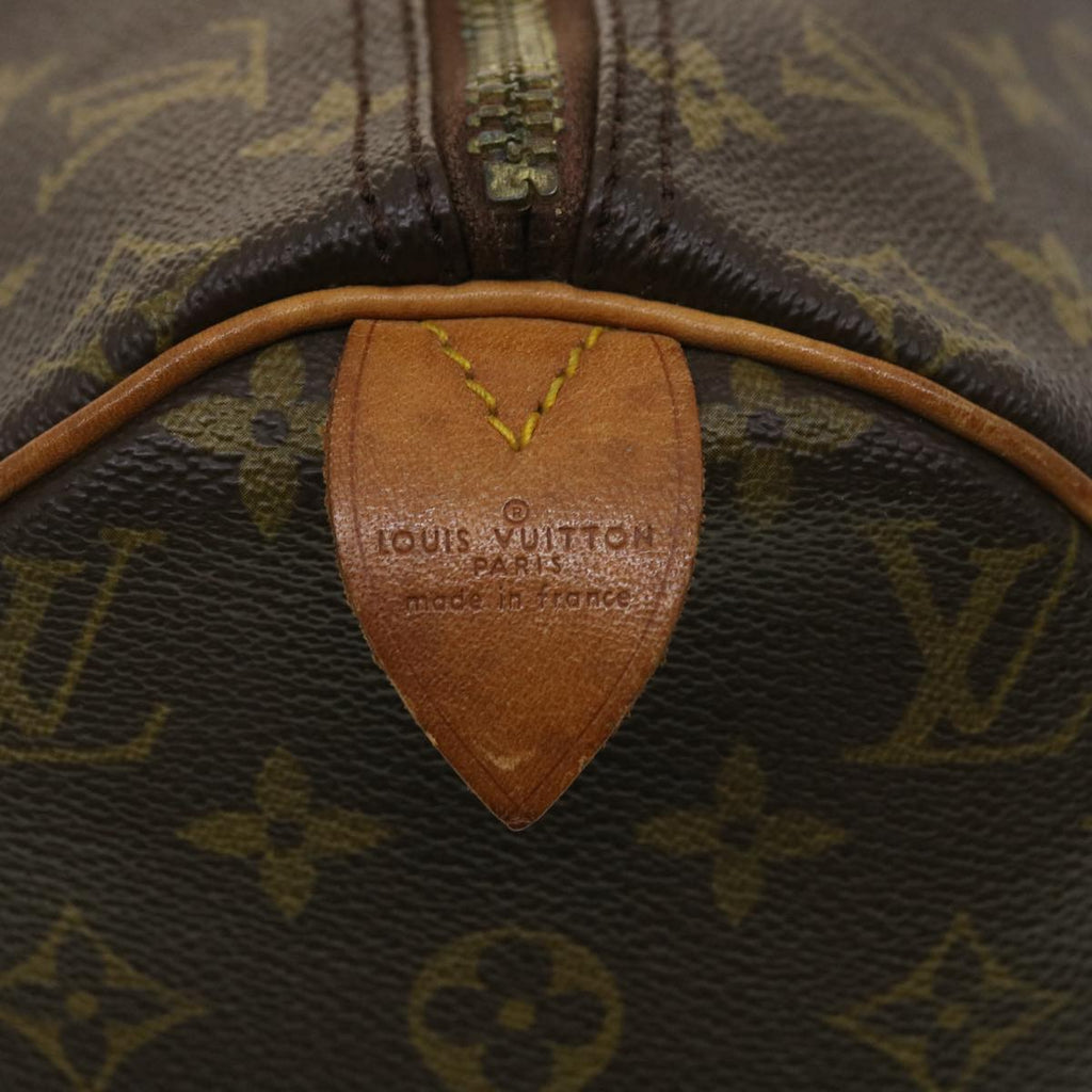 Louis Vuitton Brown Canvas Speedy 40 travel bag
