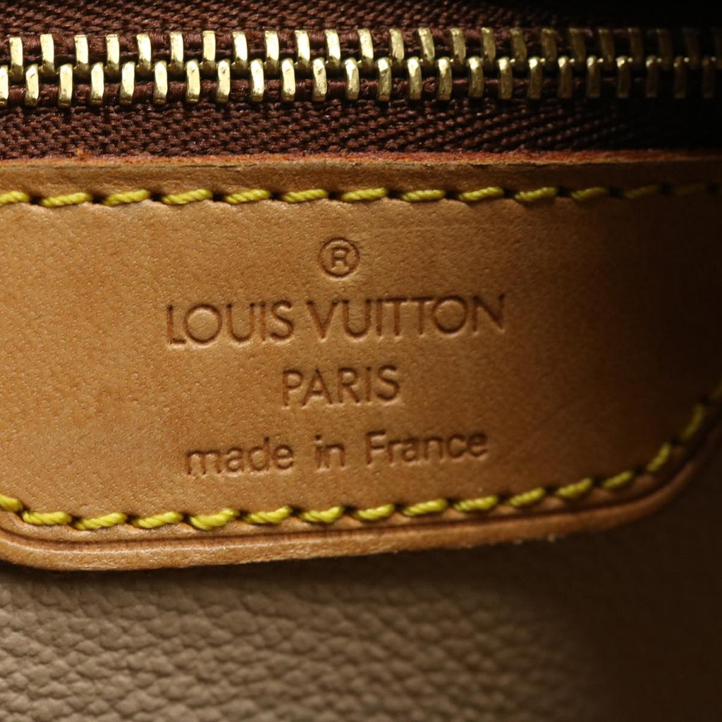 Louis Vuitton Brown Canvas Bucket shoulder bag
