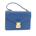 Louis Vuitton Blue Leather Concorde handbag bag