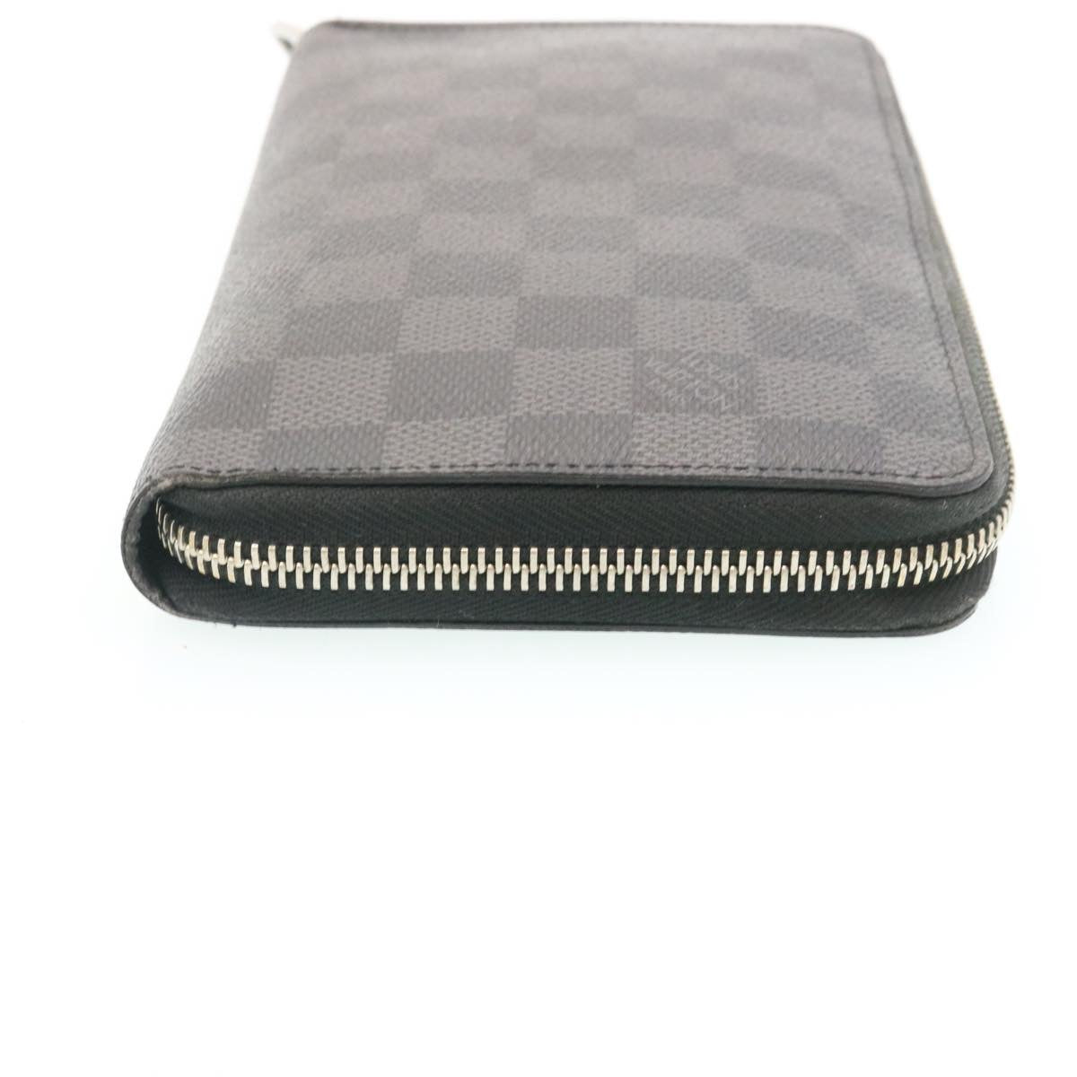 Louis Vuitton Navy Canvas Zippy Wallet Vertical wallet accessories