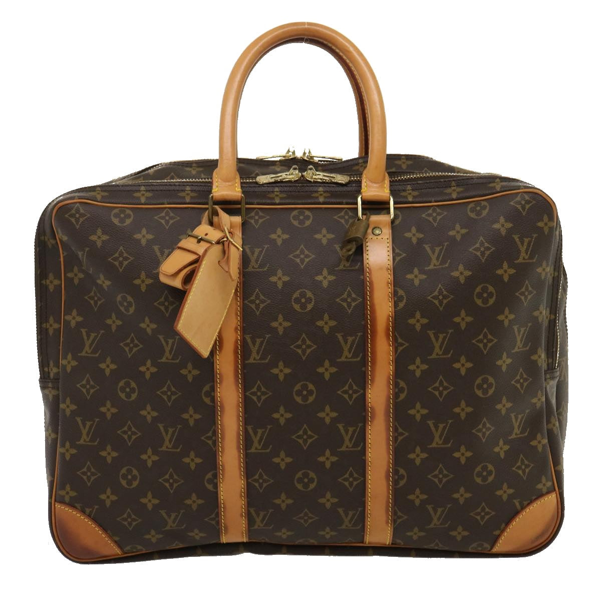 Louis Vuitton Brown Canvas Sirius travel bag