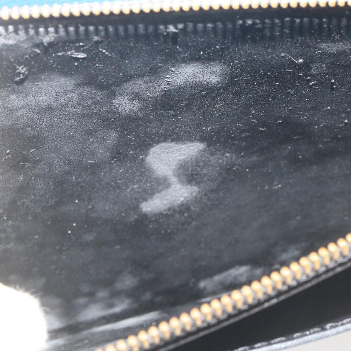 Louis Vuitton Blue Leather Concorde handbag bag