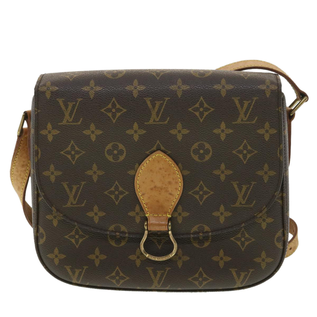 Louis Vuitton Brown Canvas Saint Cloud shoulder bag
