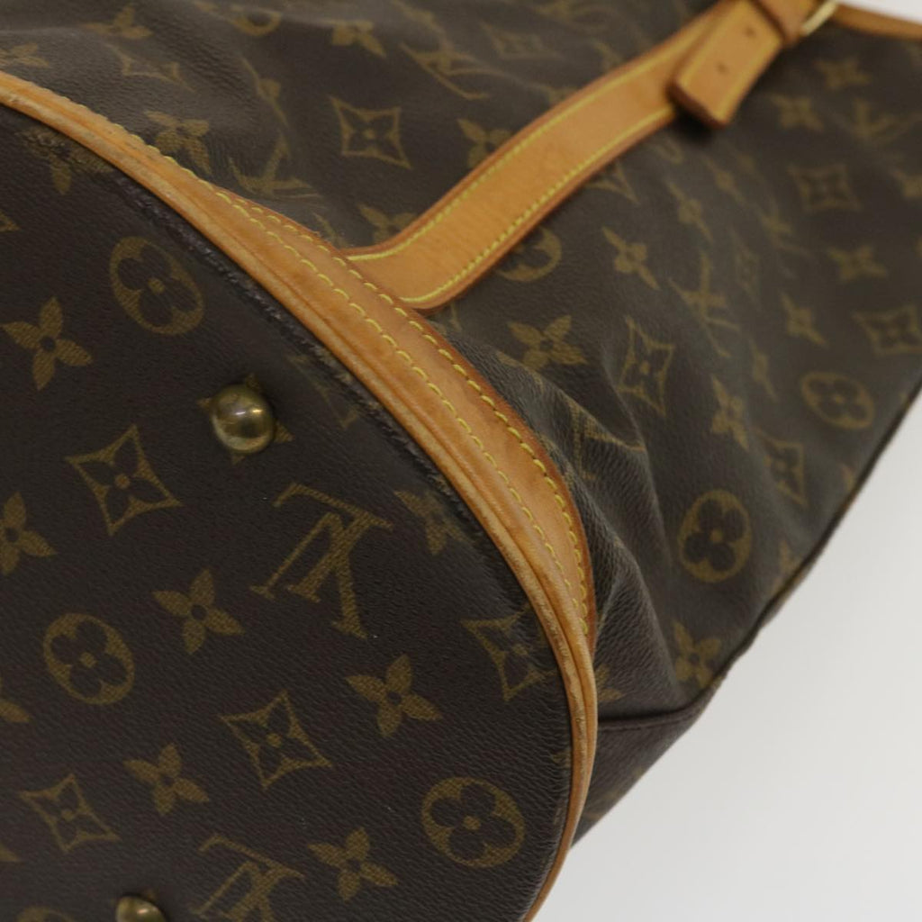 Louis Vuitton Gray Canvas Bucket GM shoulder bag