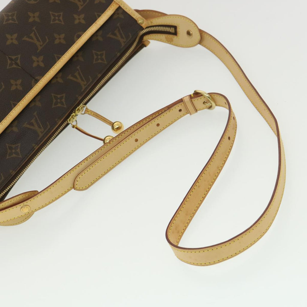 Louis Vuitton Brown Canvas Popincourt shoulder bag