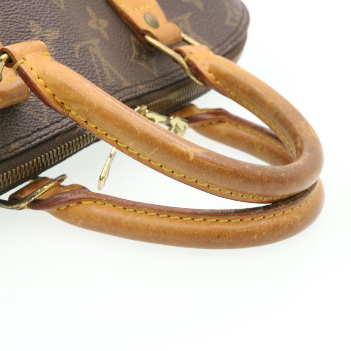 Louis Vuitton Brown Canvas Alma handbag bag