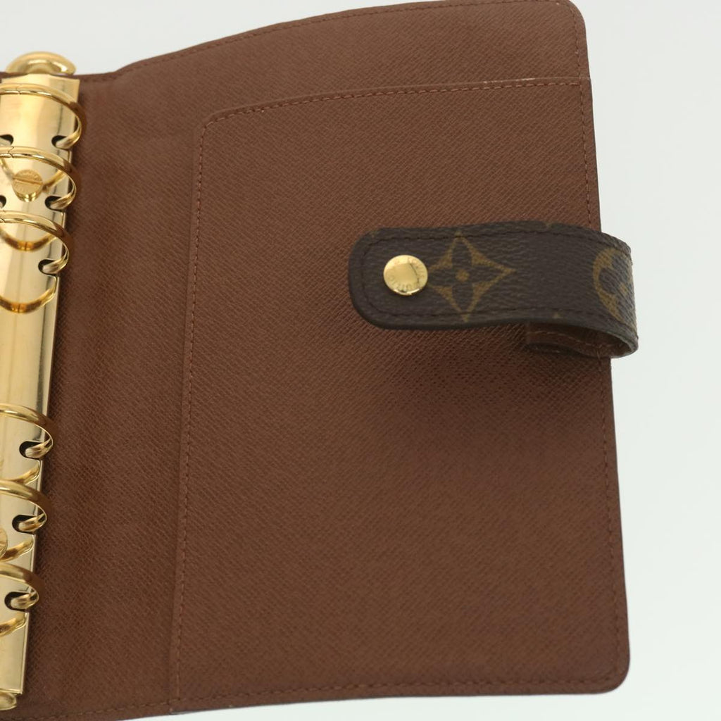 Louis Vuitton Brown Canvas Agenda MM wallet accessories