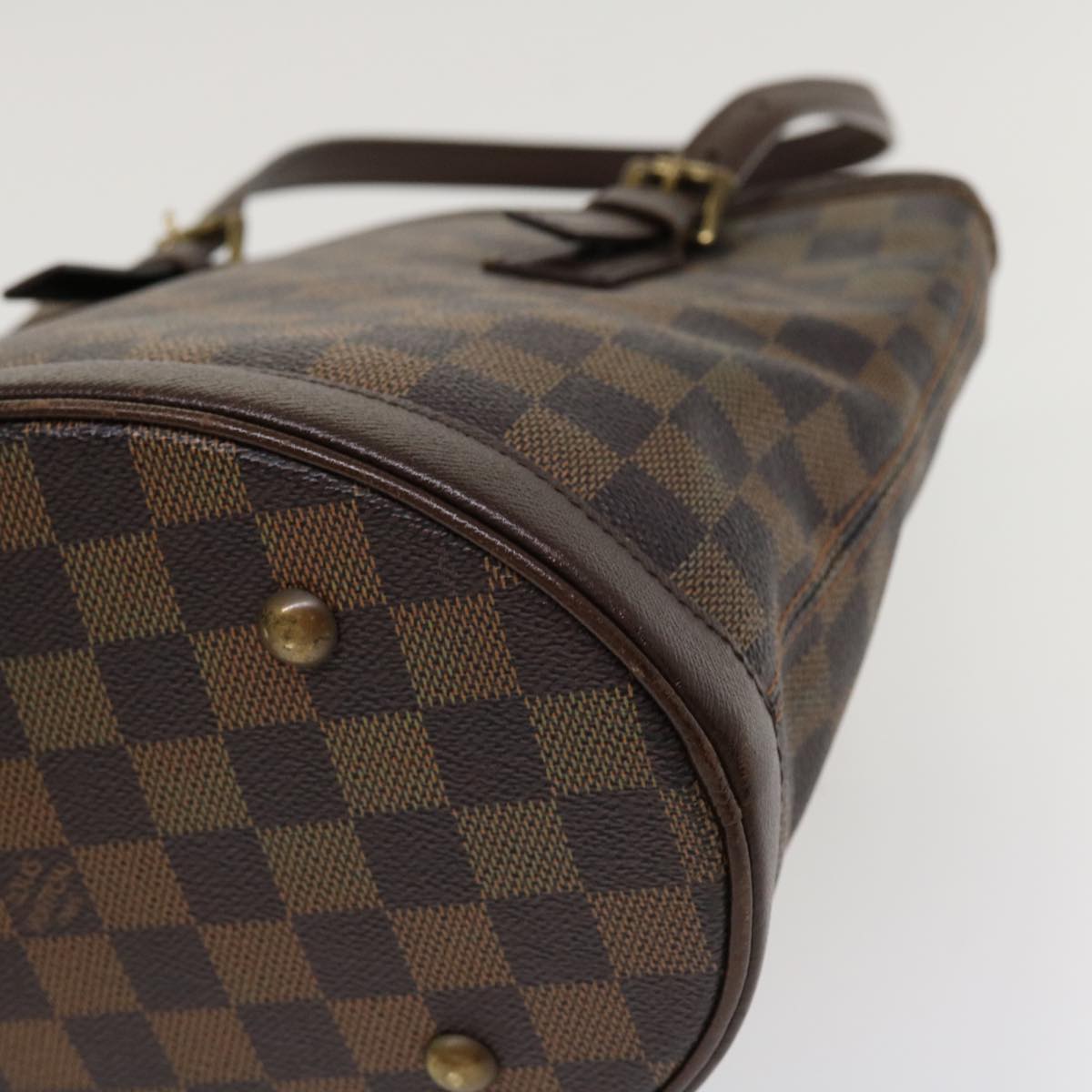 Louis Vuitton Brown Canvas Bucket shoulder bag