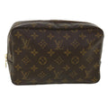 Louis Vuitton Brown Canvas Truth Toilette 23 clutch bag