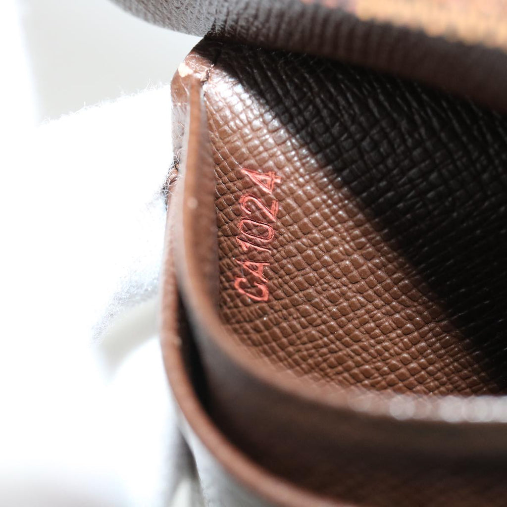 Louis Vuitton Brown Canvas Tresor wallet accessories