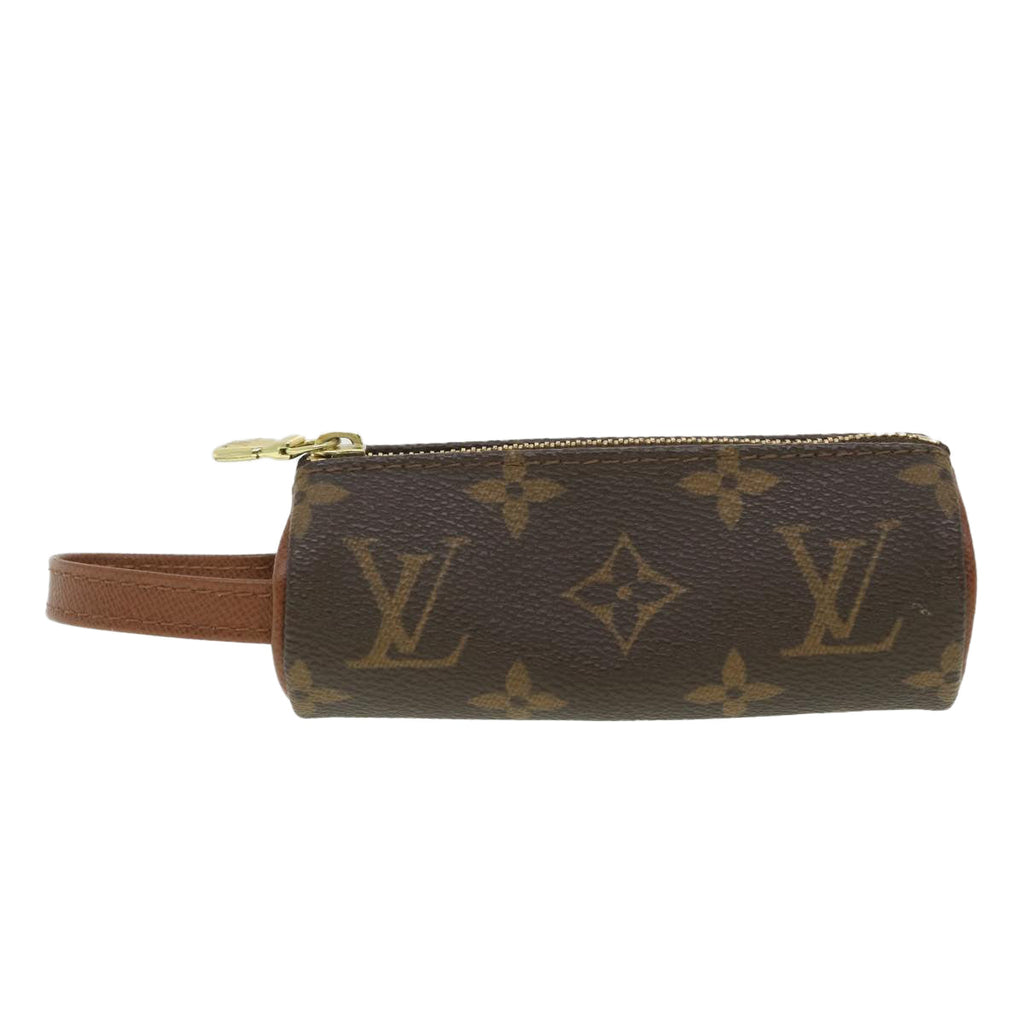 Louis Vuitton Brown Canvas  clutch bag