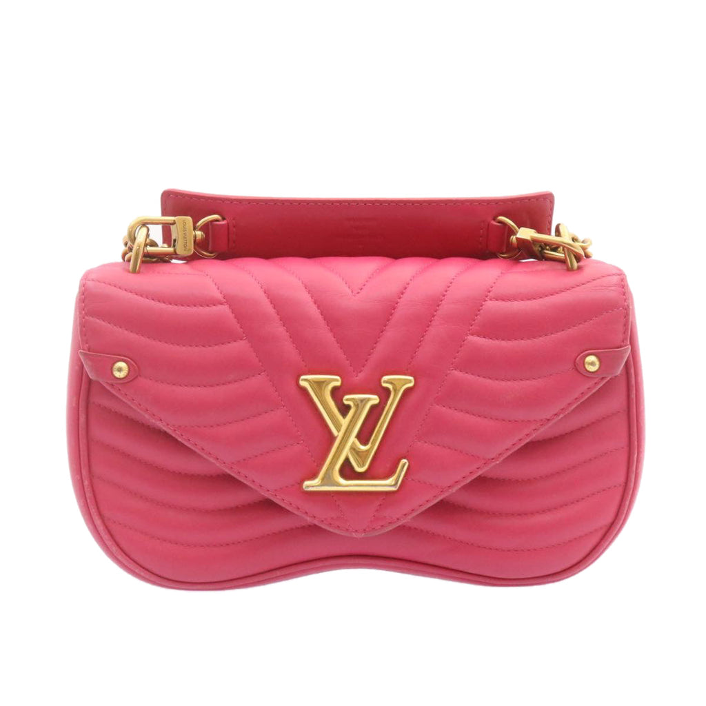Louis Vuitton Pink Leather New wave shoulder bag