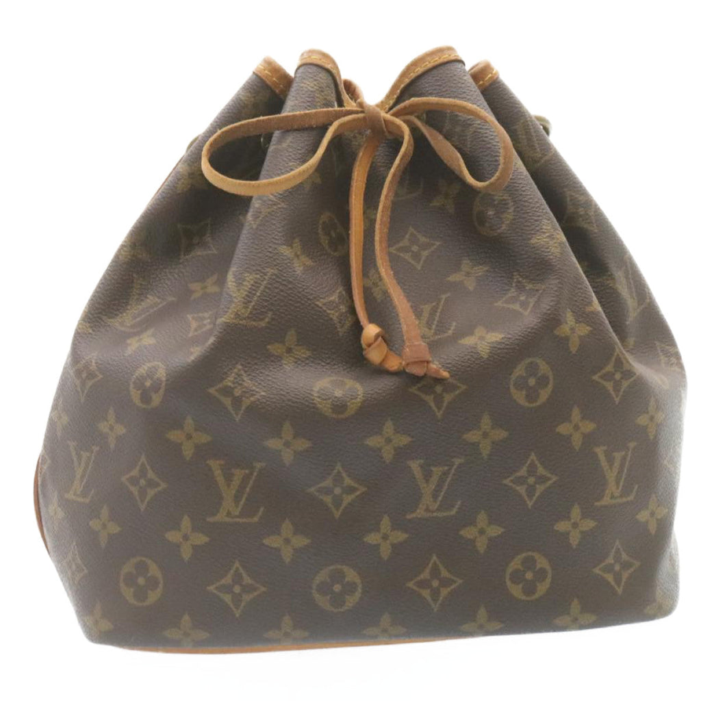 Louis Vuitton Brown Canvas Petit Noe shoulder bag
