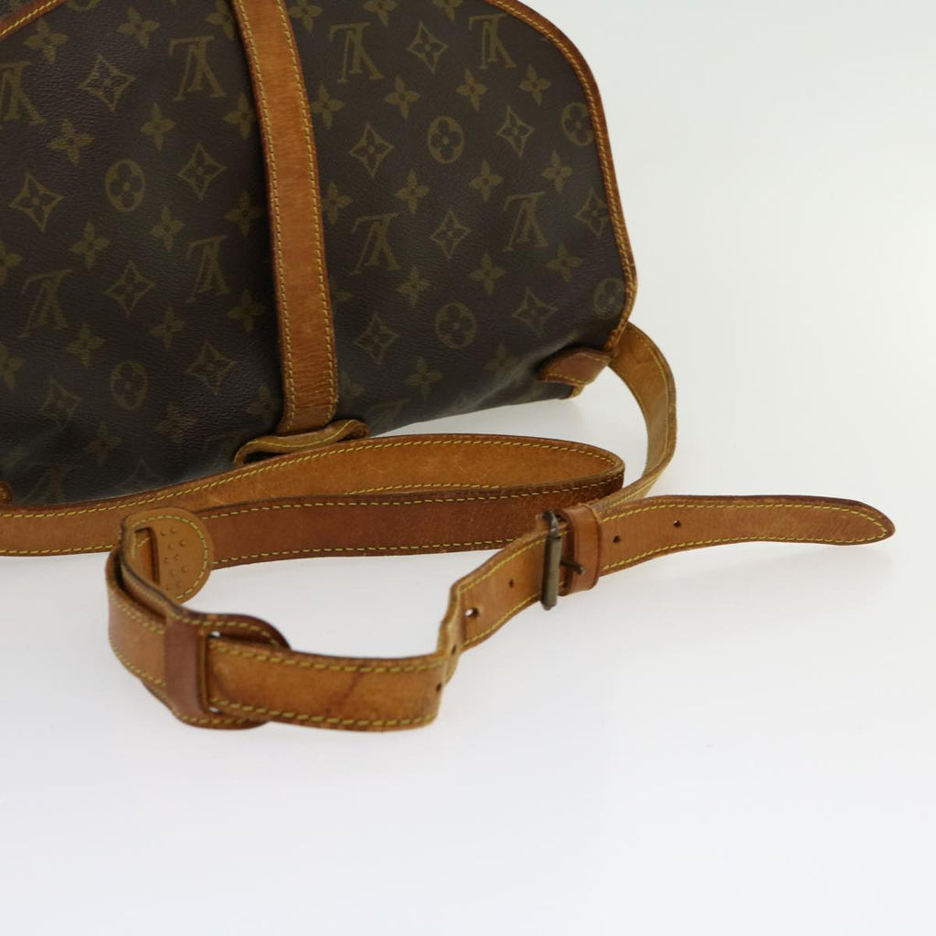 Louis Vuitton Brown Canvas Saumur 35 shoulder bag