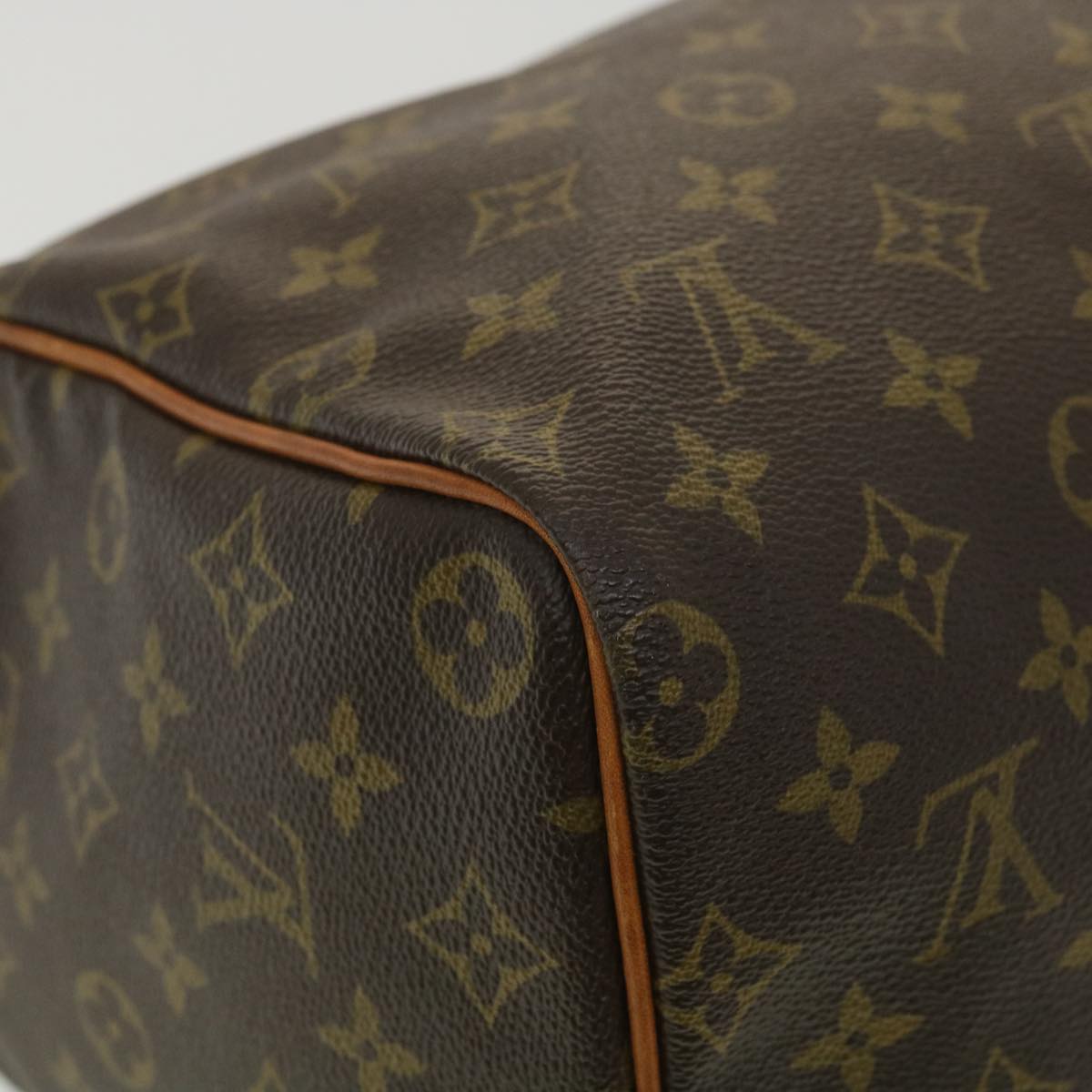 Louis Vuitton Brown Canvas Speedy 40 travel bag