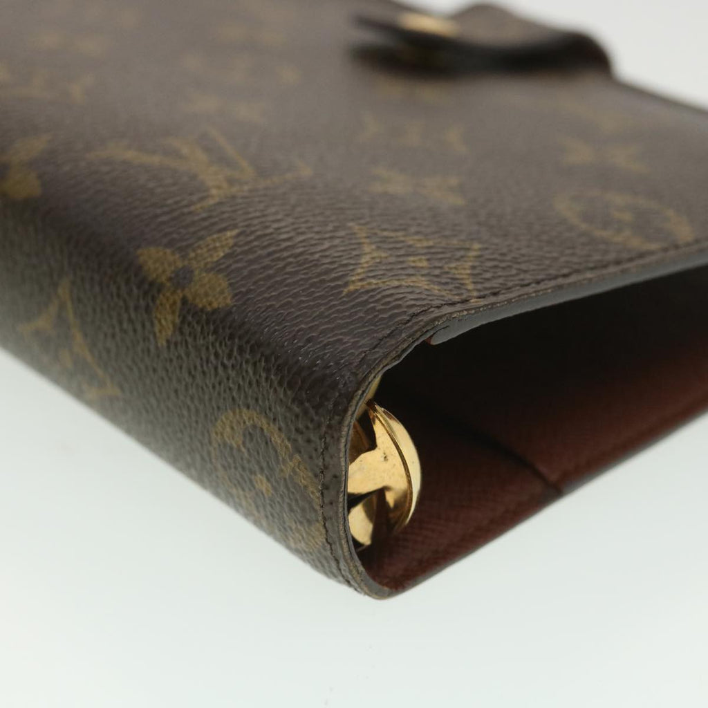 Louis Vuitton Brown Canvas Agenda cover wallet accessories