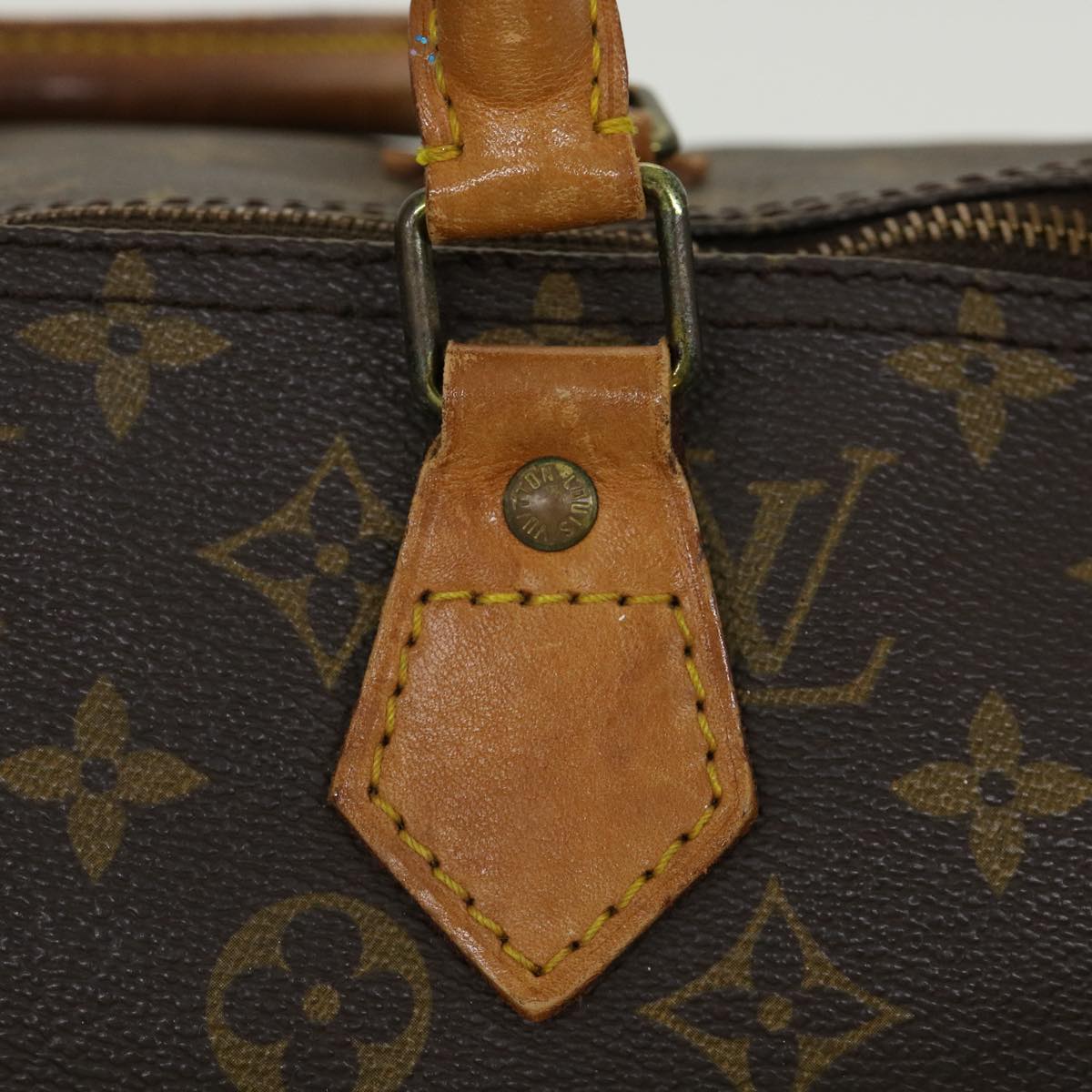 Louis Vuitton Brown Canvas Speedy 40 handbag bag