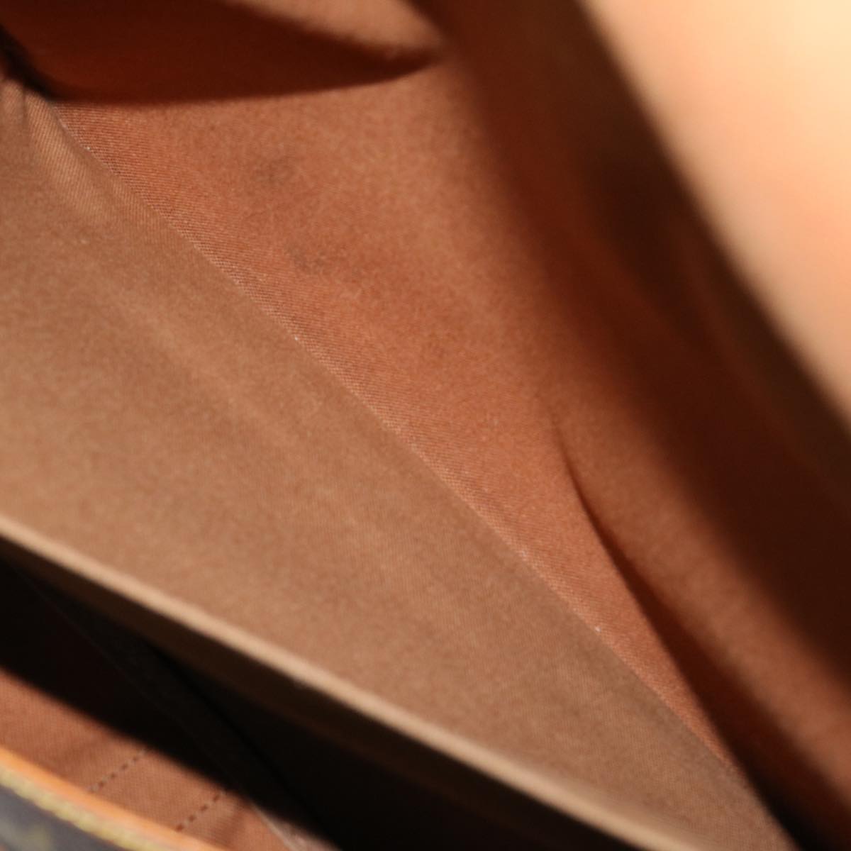 Louis Vuitton Brown Canvas Saumur 35 shoulder bag
