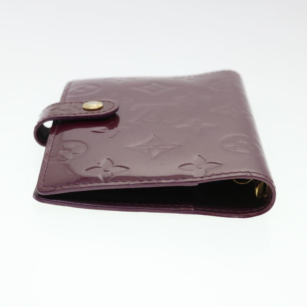 Louis Vuitton Bordeaux Patent leather Agenda cover wallet accessories