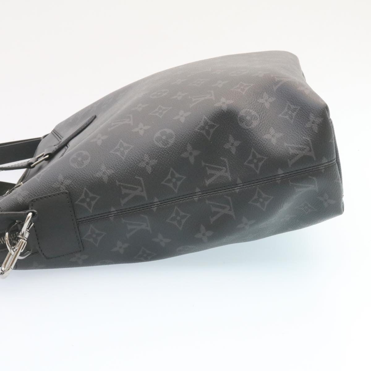 Louis Vuitton Gray Canvas Explorer handbag bag
