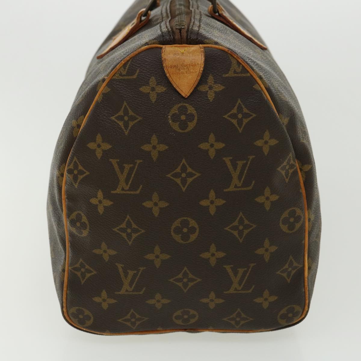 Louis Vuitton Brown Canvas Speedy 35 handbag bag