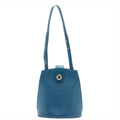 Louis Vuitton Blue Leather Cluny shoulder bag