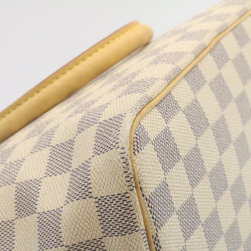 Louis Vuitton White Canvas Saleya shoulder bag