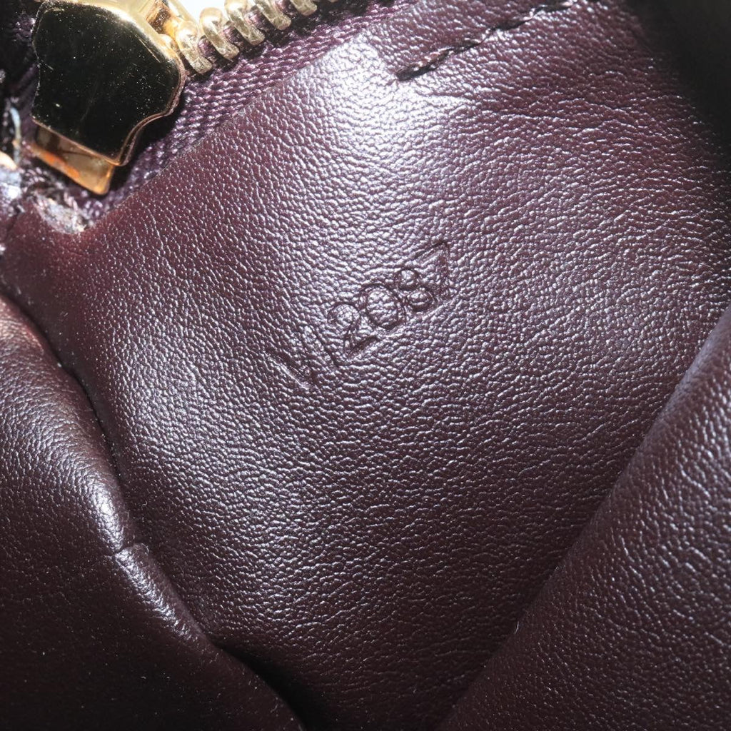 Louis Vuitton Anthracite Patent leather Bedford handbag bag