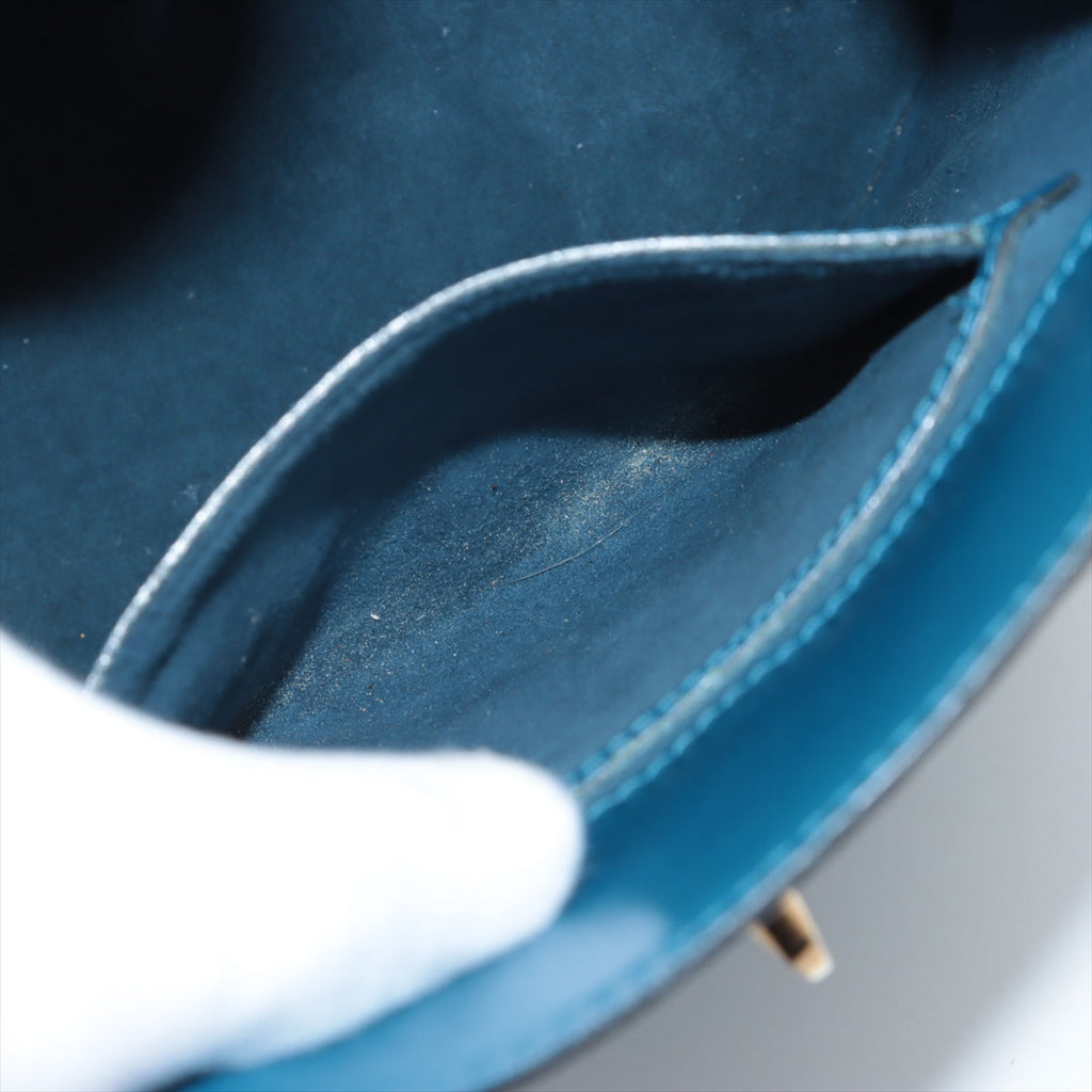 Louis Vuitton Blue Leather Cluny shoulder bag