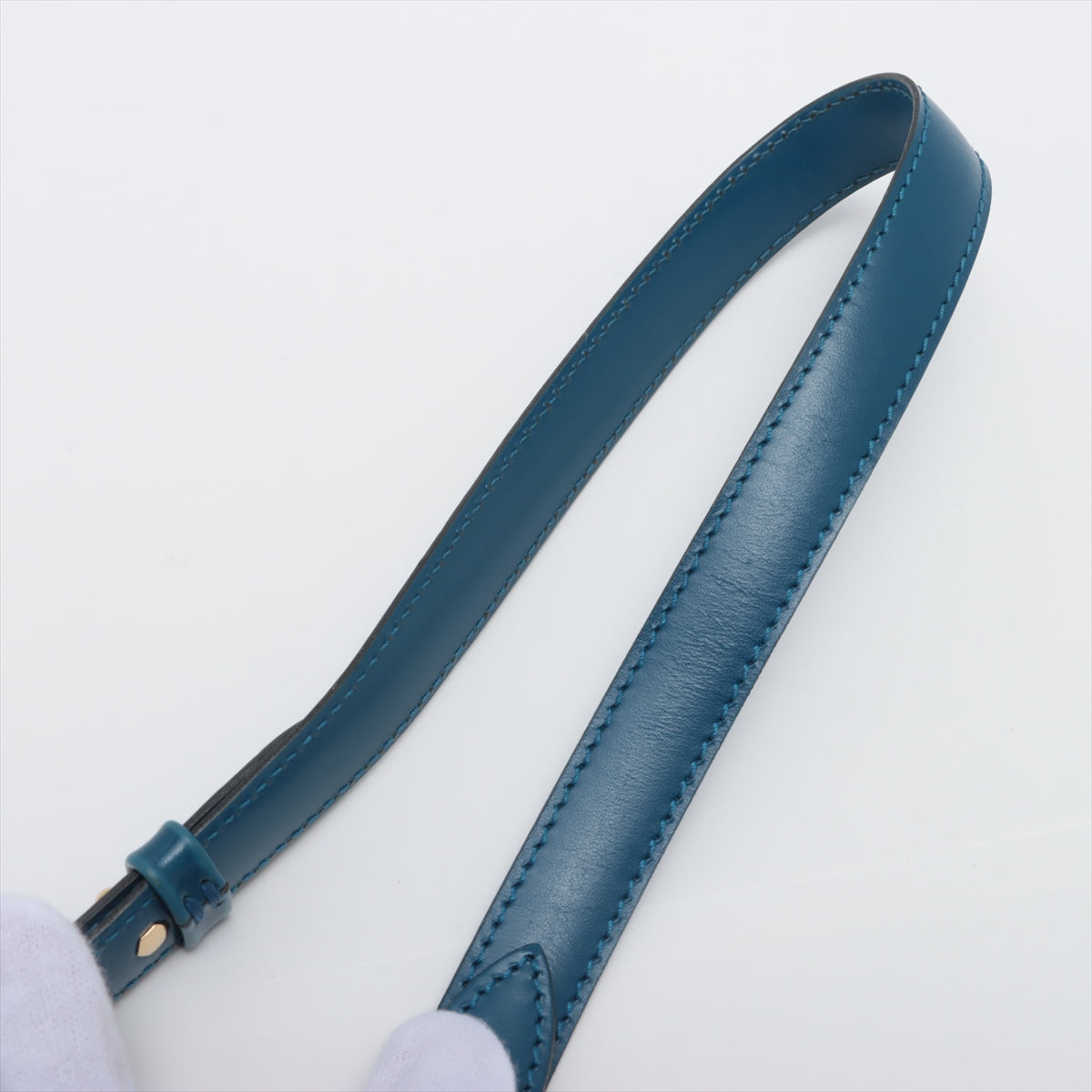 Louis Vuitton Blue Leather Cluny shoulder bag