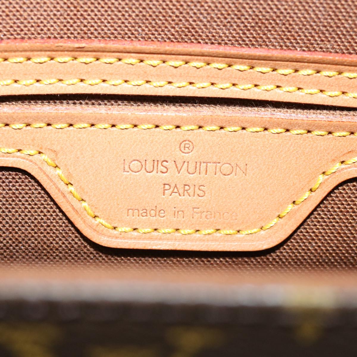 Louis Vuitton Brown Canvas Bel Air handbag bag