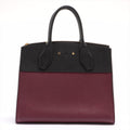 Louis Vuitton Bicolor Leather City steamer shoulder bag