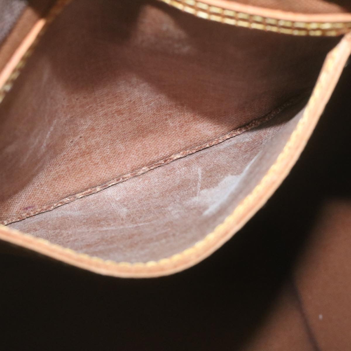 Louis Vuitton Gray Canvas Speedy 35 handbag bag