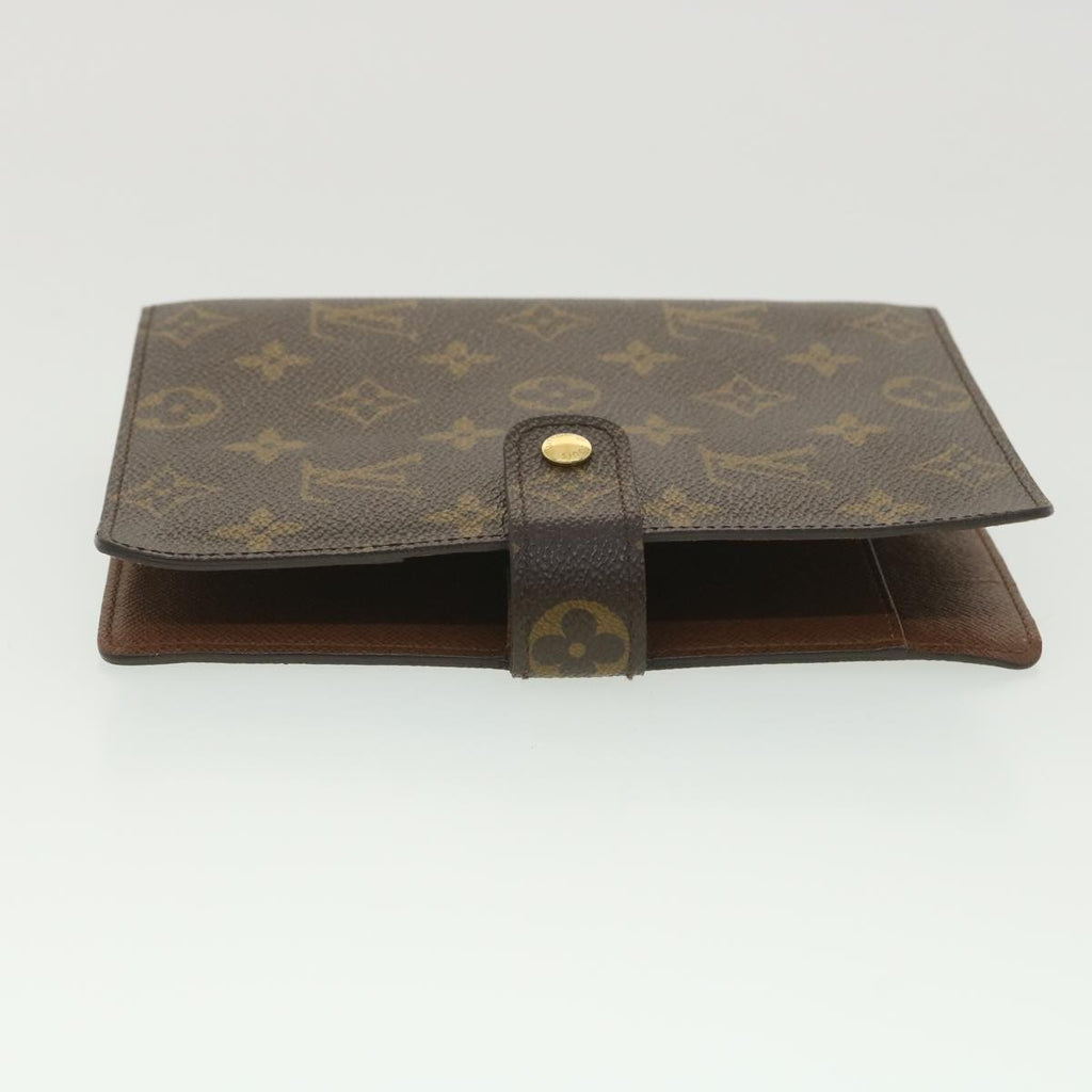 Louis Vuitton Brown Canvas Agenda MM wallet accessories