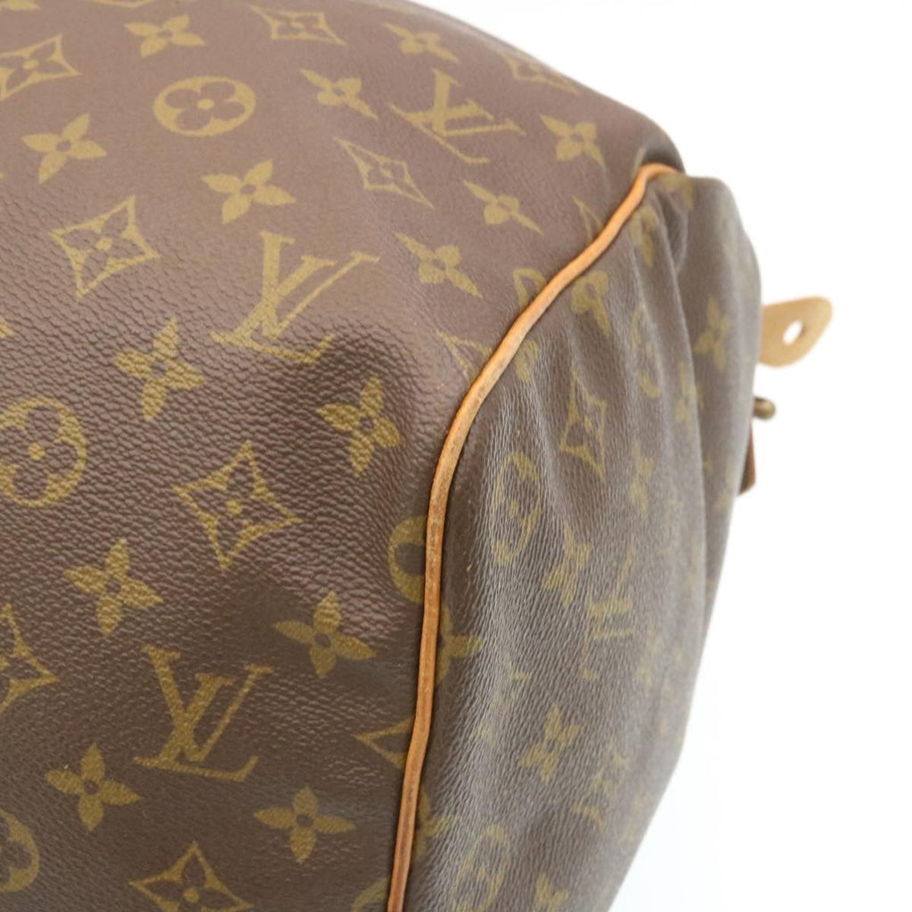 Louis Vuitton Brown Canvas Keepall 45 travel bag