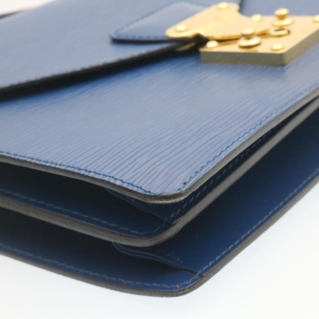 Louis Vuitton Blue Leather Concorde handbag bag