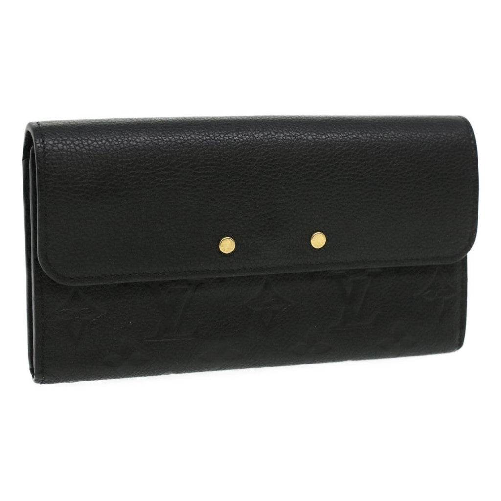 Louis Vuitton Black Canvas  wallet accessories