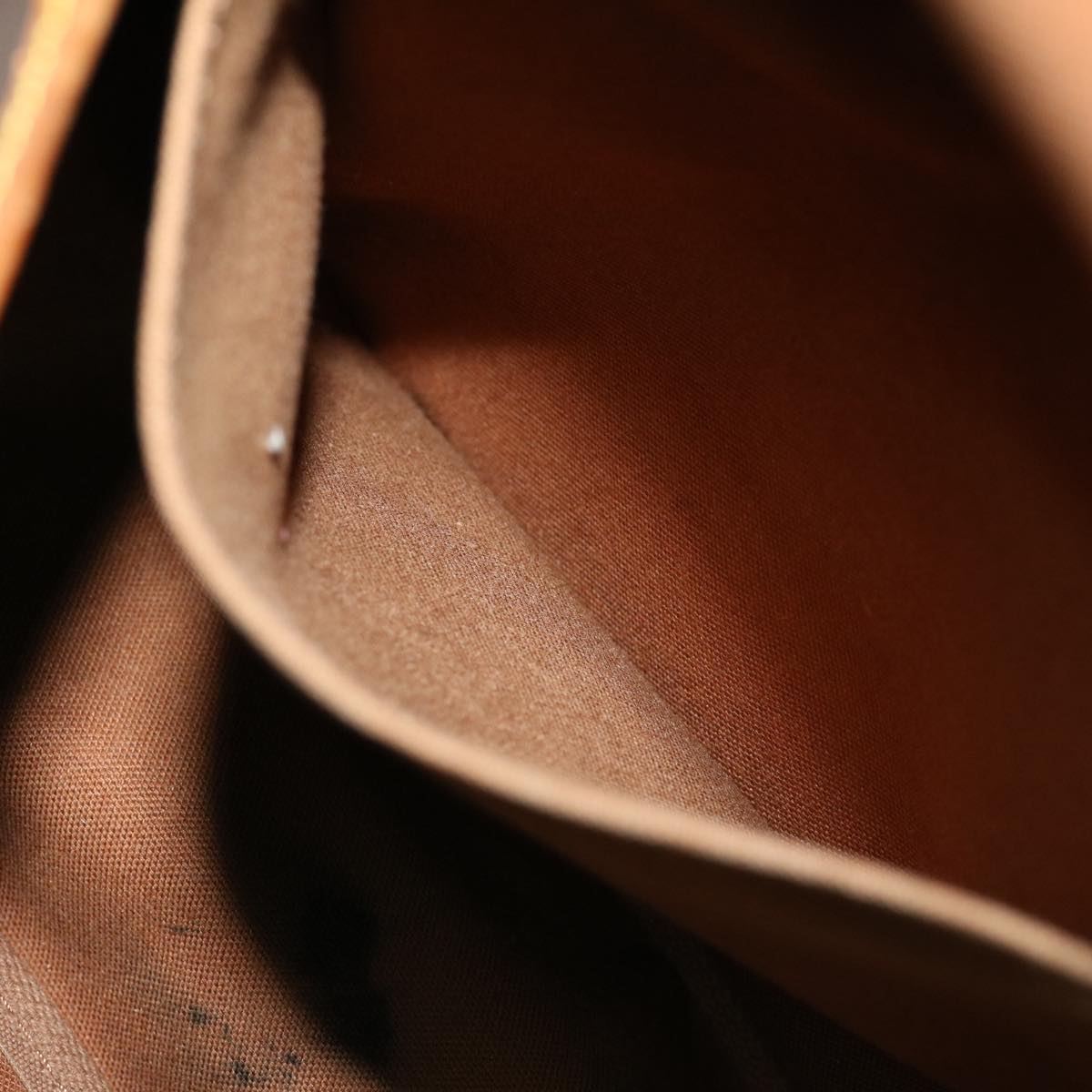 Louis Vuitton Brown Canvas Saumur 35 shoulder bag