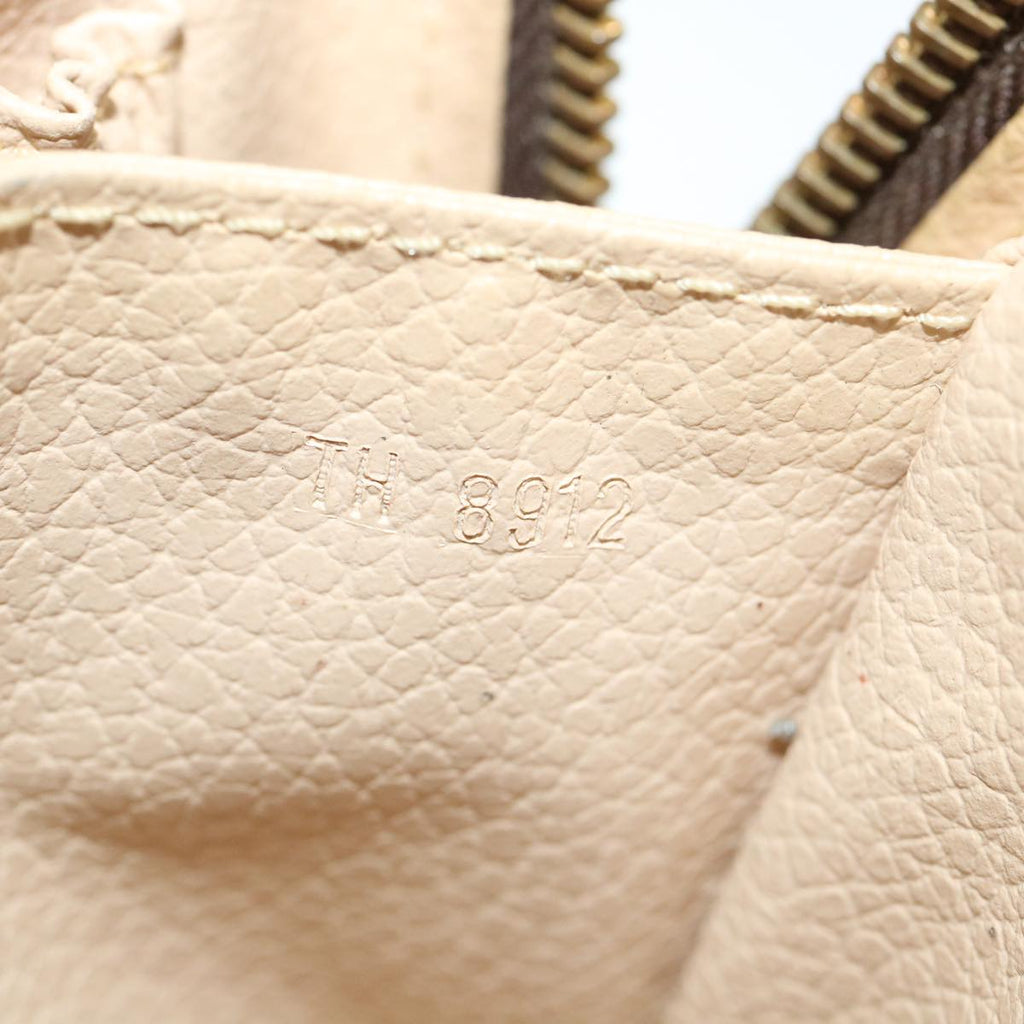 Louis Vuitton Brown Canvas Truth Toilette 23 clutch bag