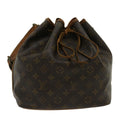 Louis Vuitton Brown Canvas Petit Noe shoulder bag