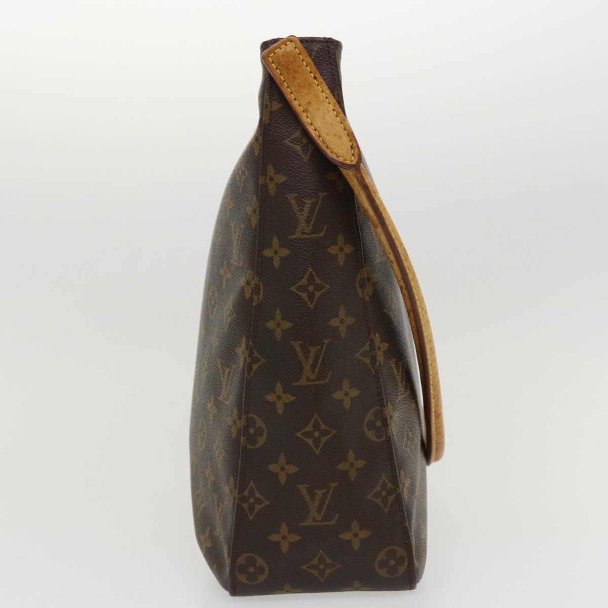 Louis Vuitton Brown Canvas Looping GM shoulder bag