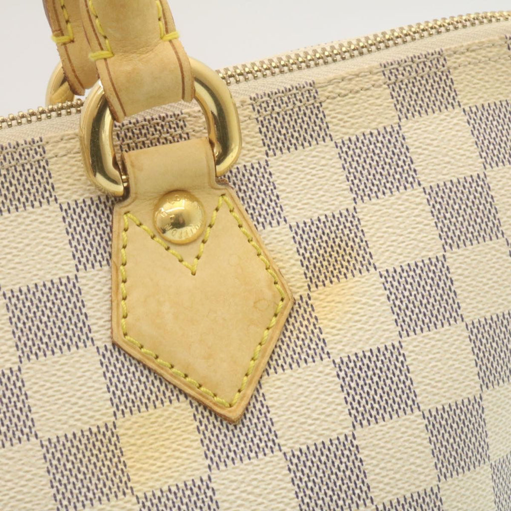 Louis Vuitton White Canvas Saleya shoulder bag