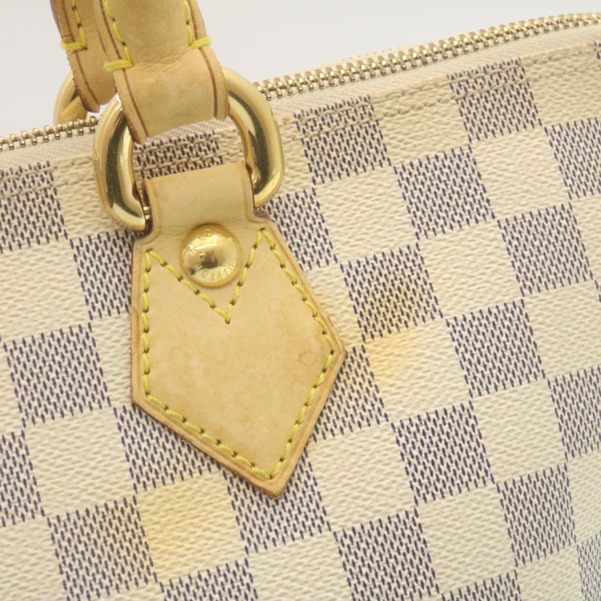 Louis Vuitton White Canvas Saleya shoulder bag