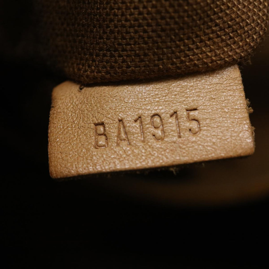 Louis Vuitton Brown Canvas Alma handbag bag