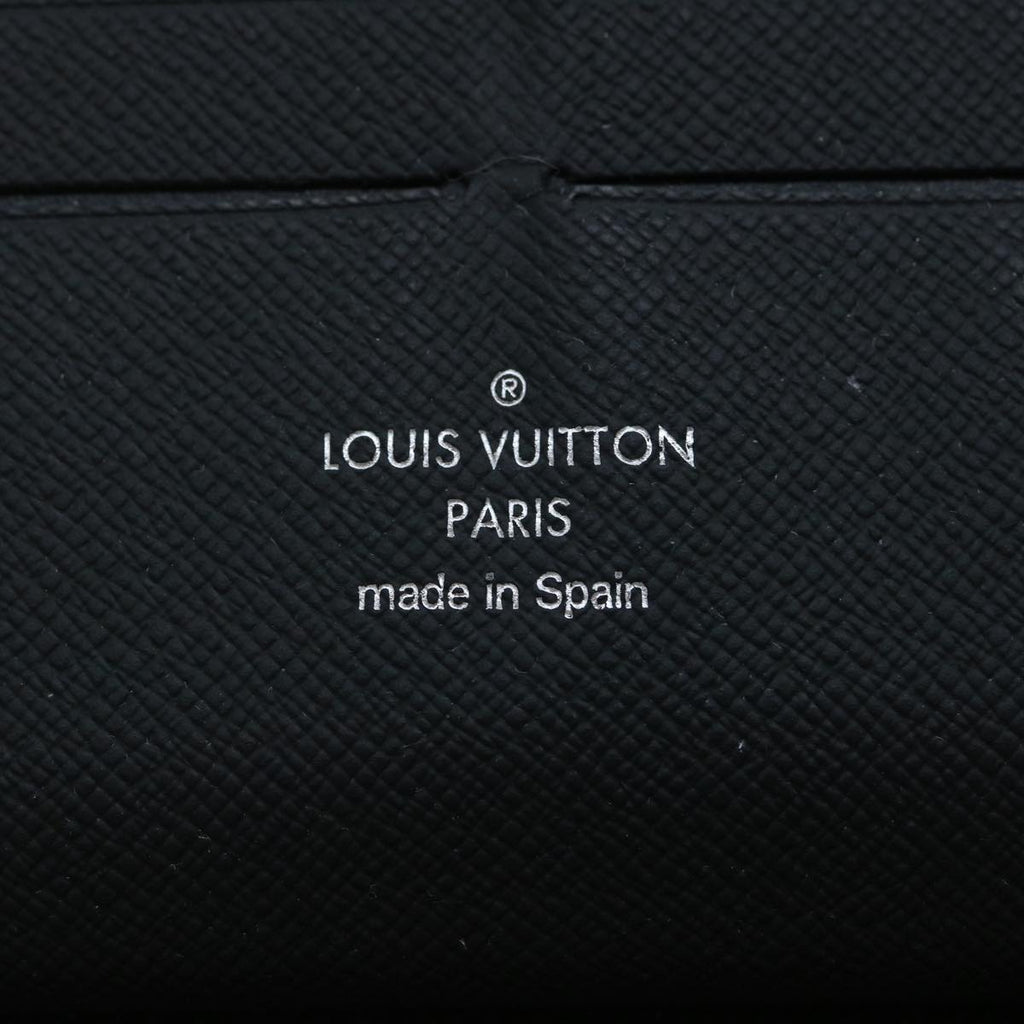 Louis Vuitton Gray Canvas Zippy organizer wallet accessories